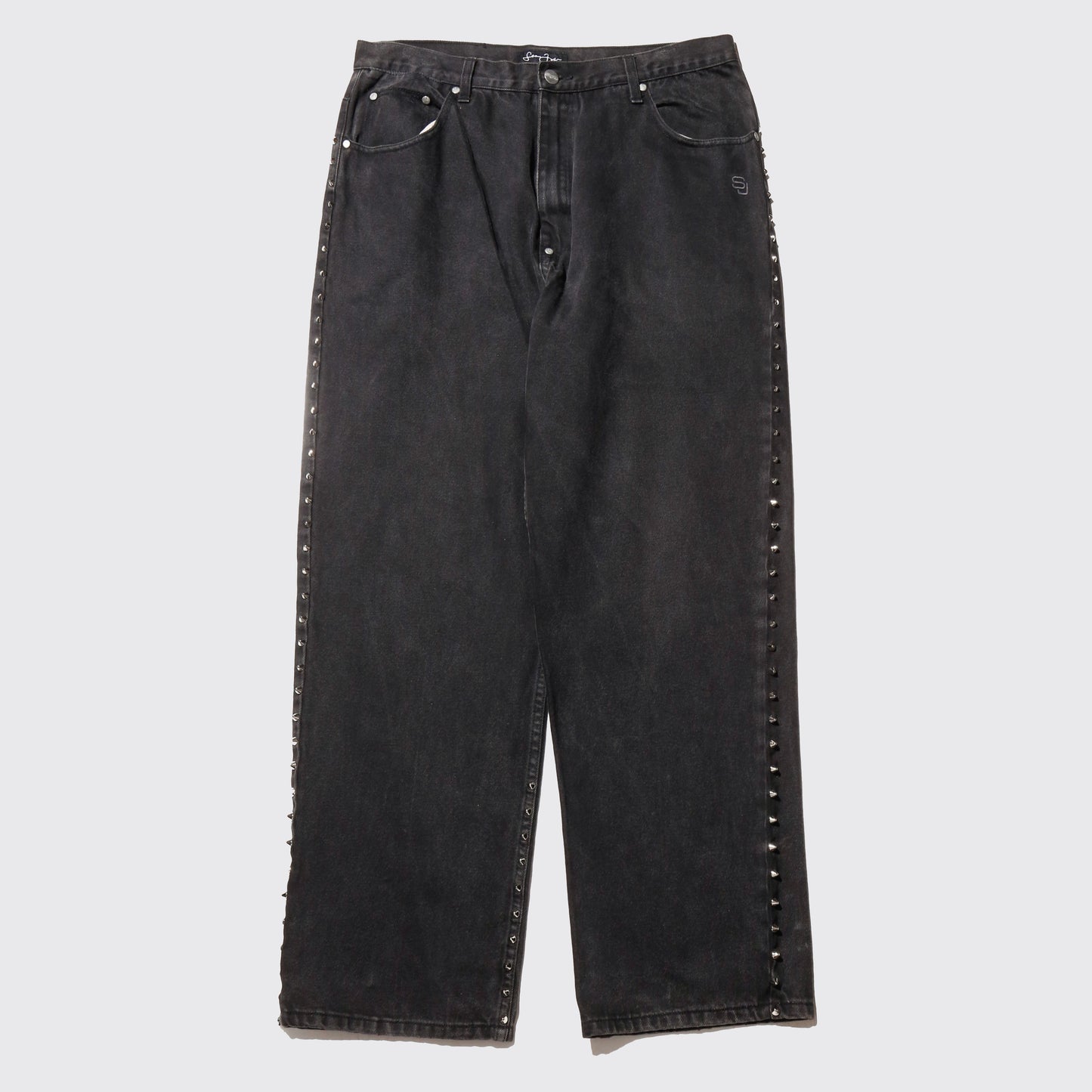 vintage sean john side studs baggy jeans