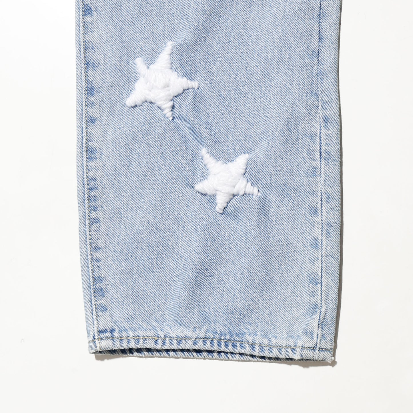 *one-off craft repaired jeans
