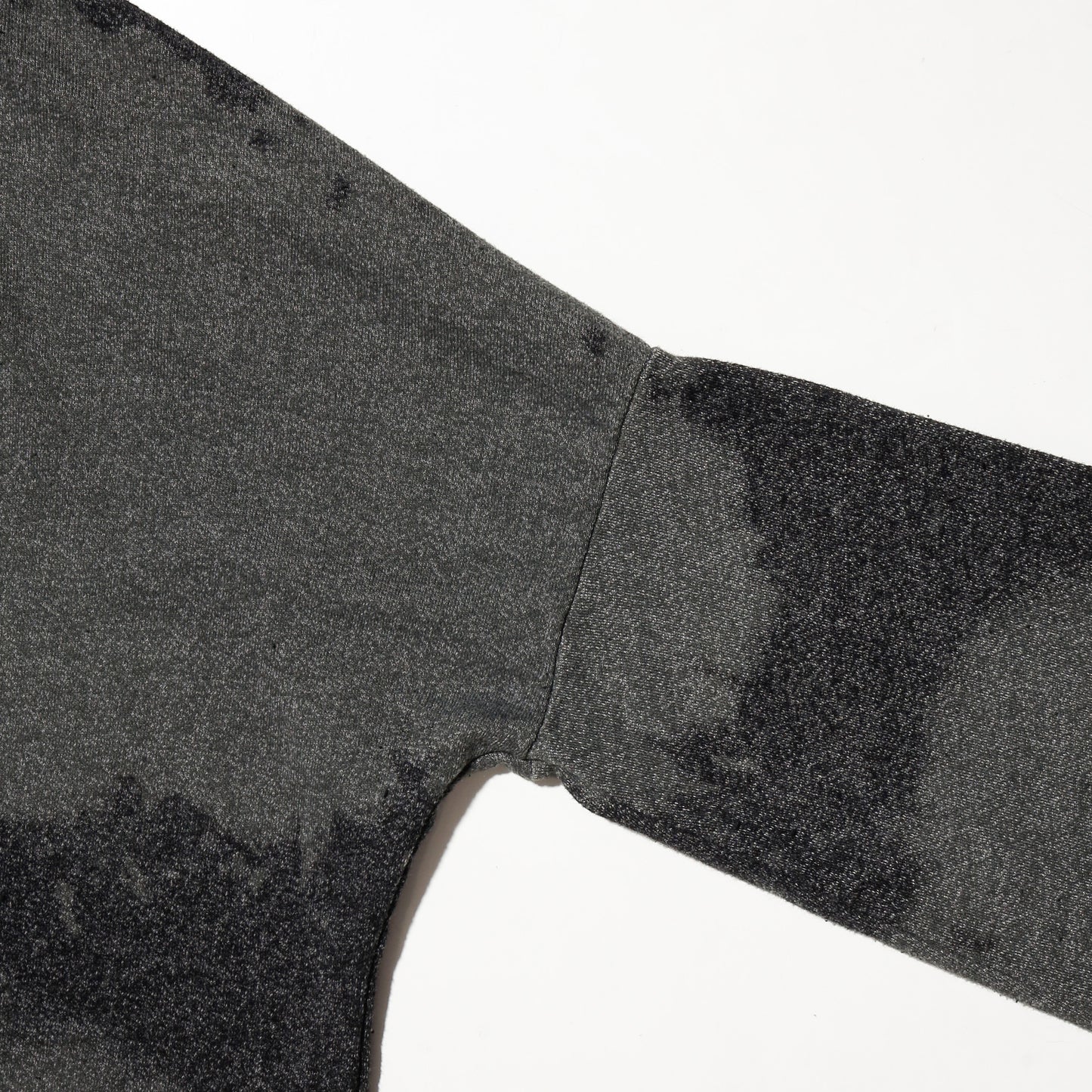 vintage cropped wide pigment hoodie