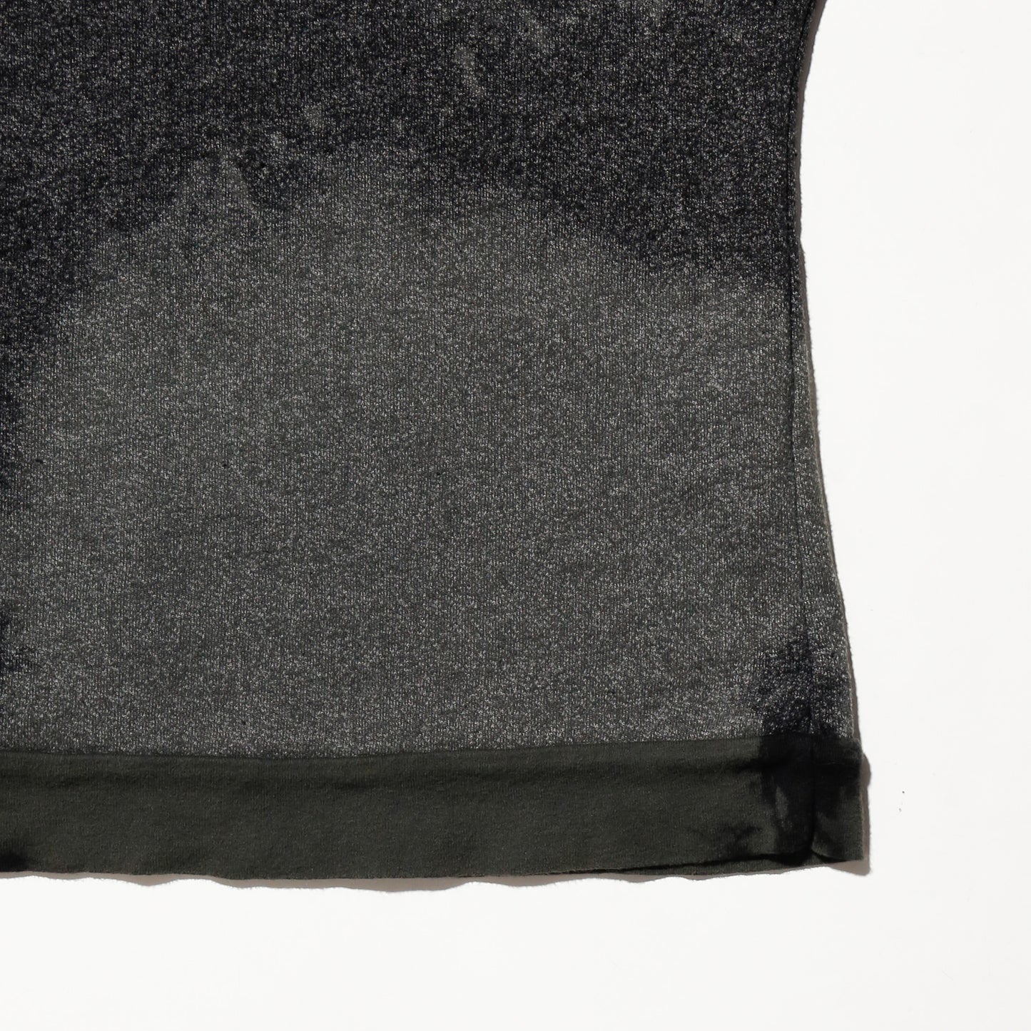 vintage cropped wide pigment hoodie