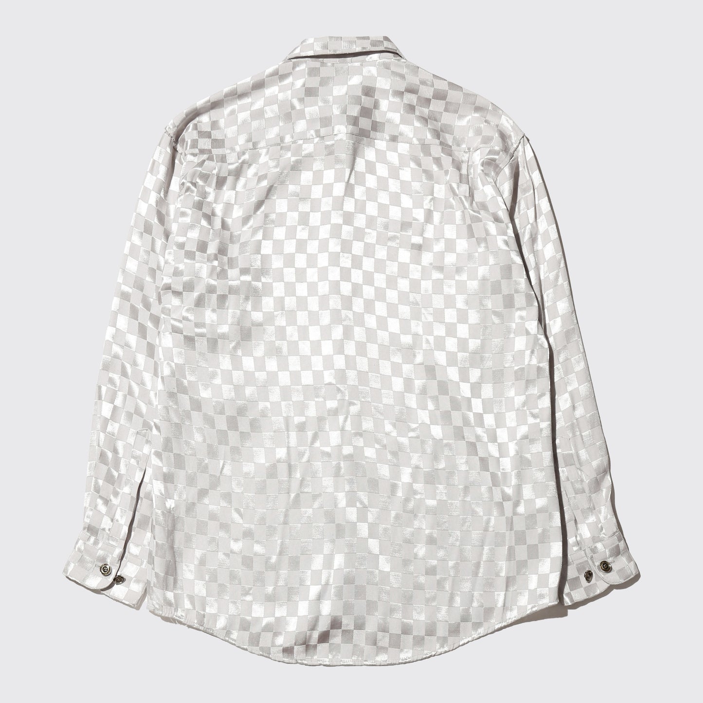vintage shinny checker shirt