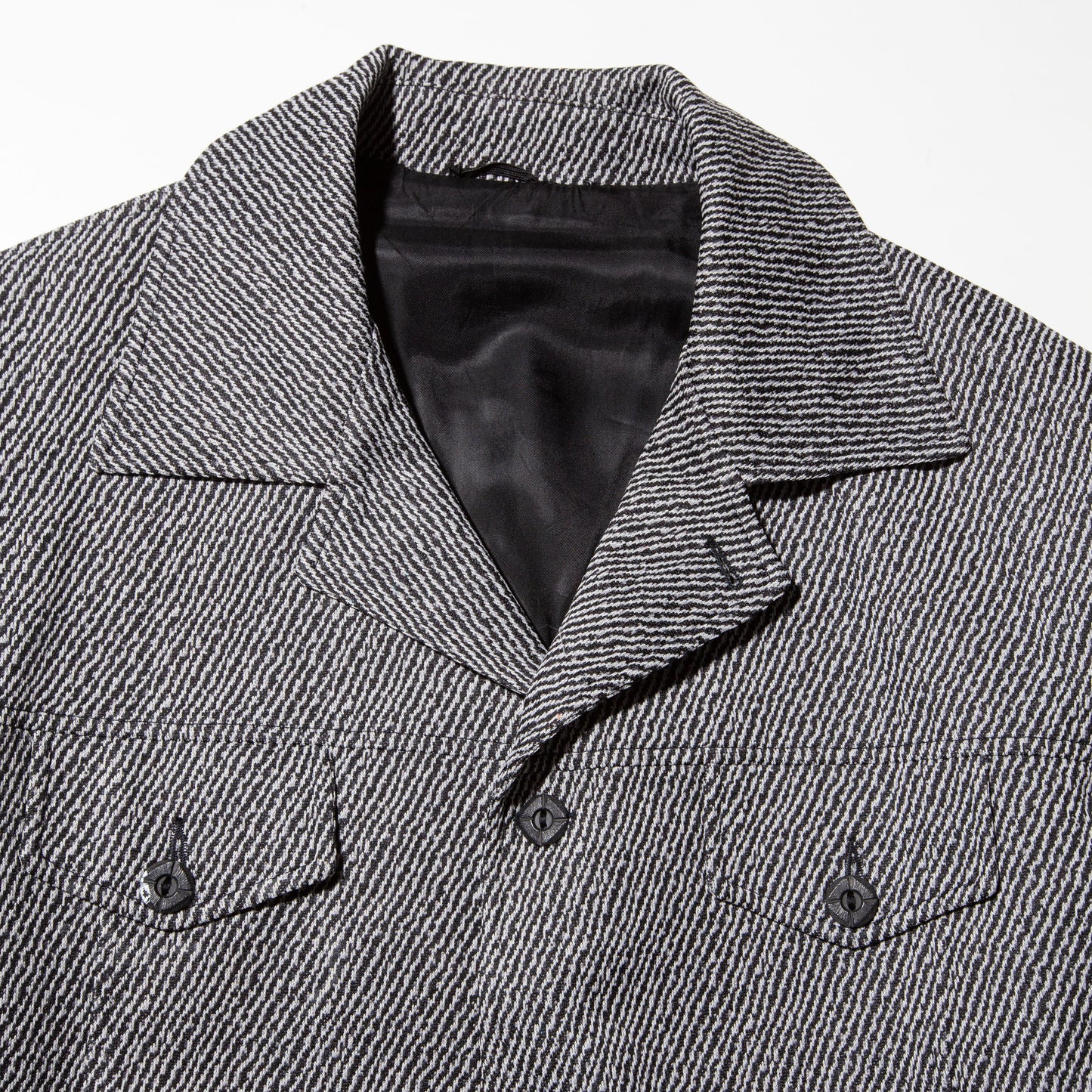 vintage twill weave poly jacket
