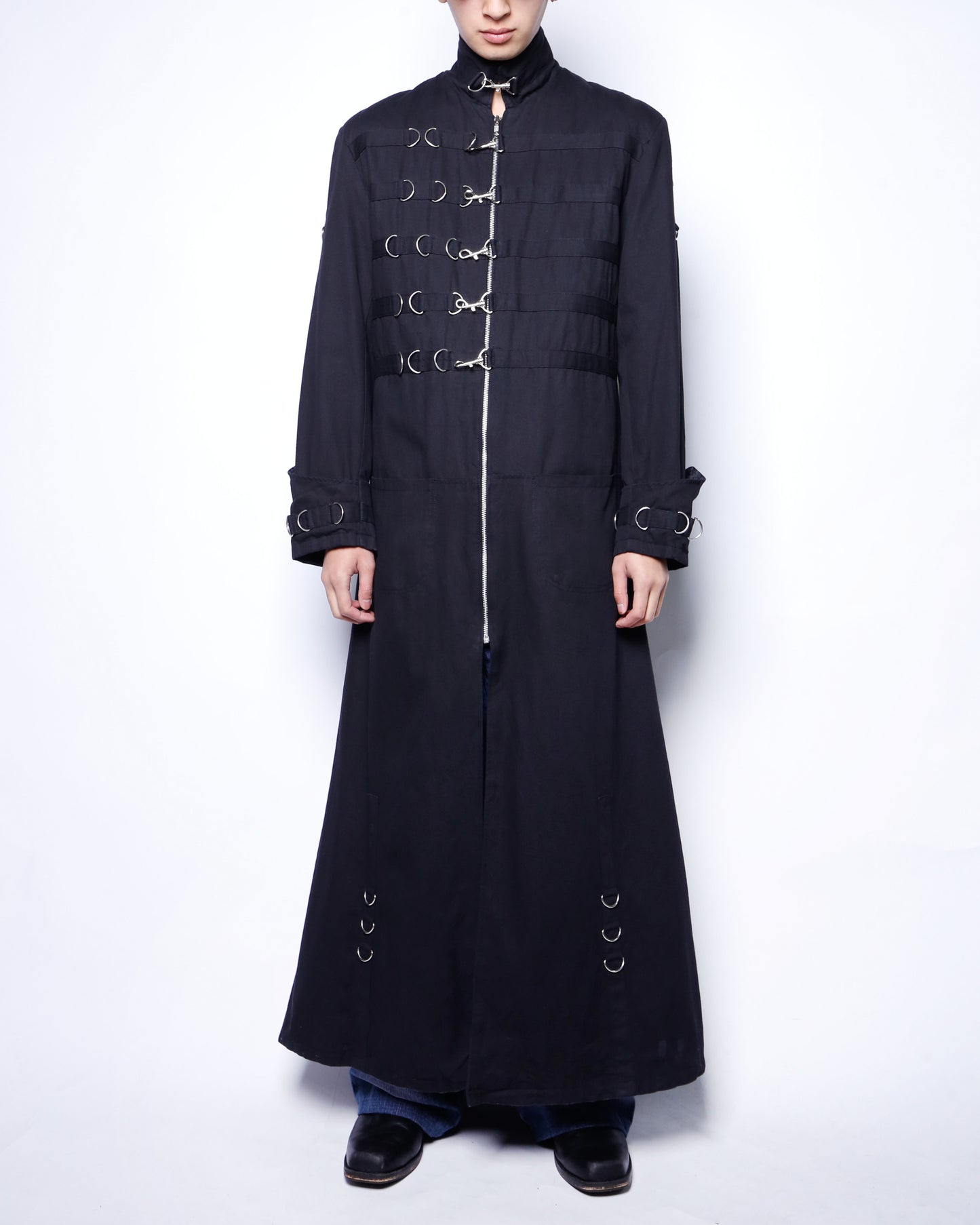 vintage super long bondage coat