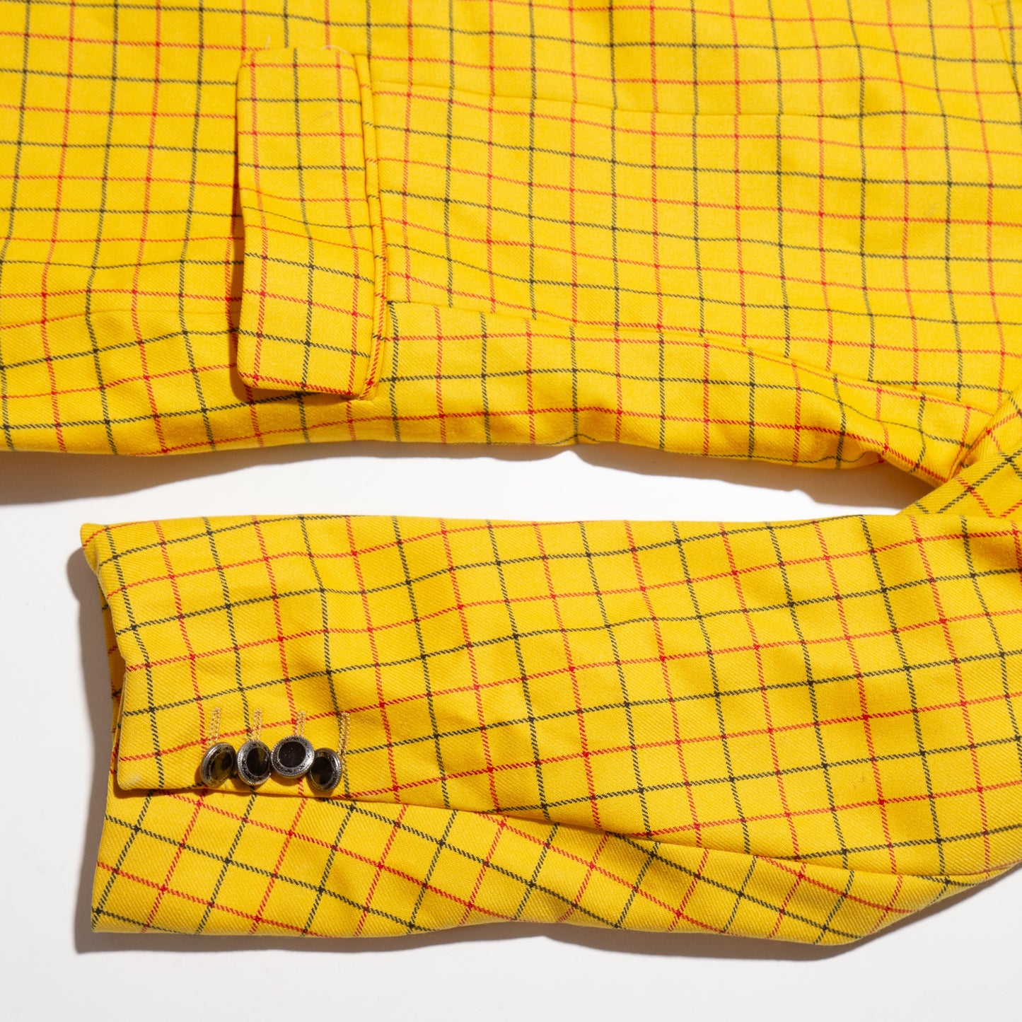 vintage window check zoot set up