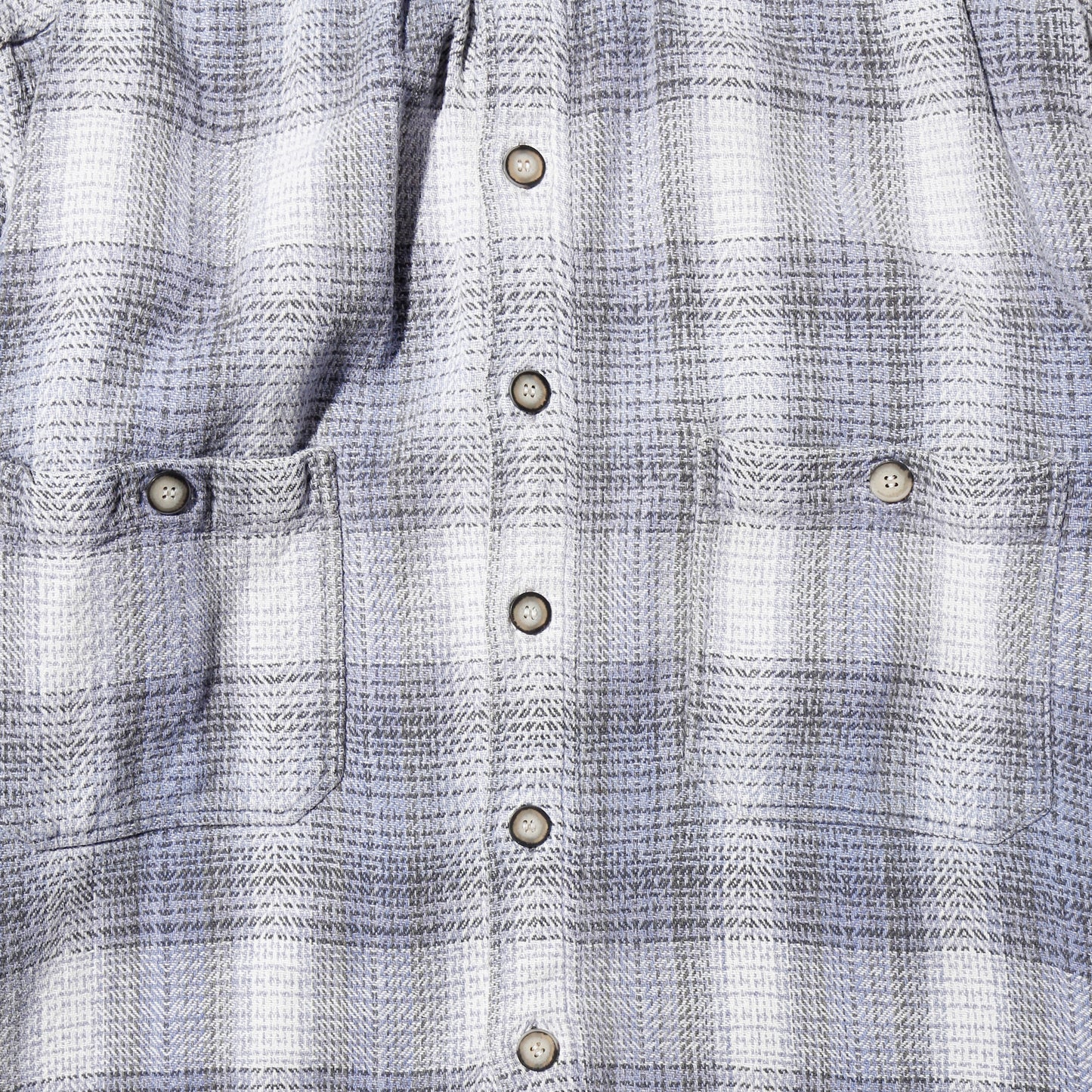 vintage heavy flannel loose check shirt
