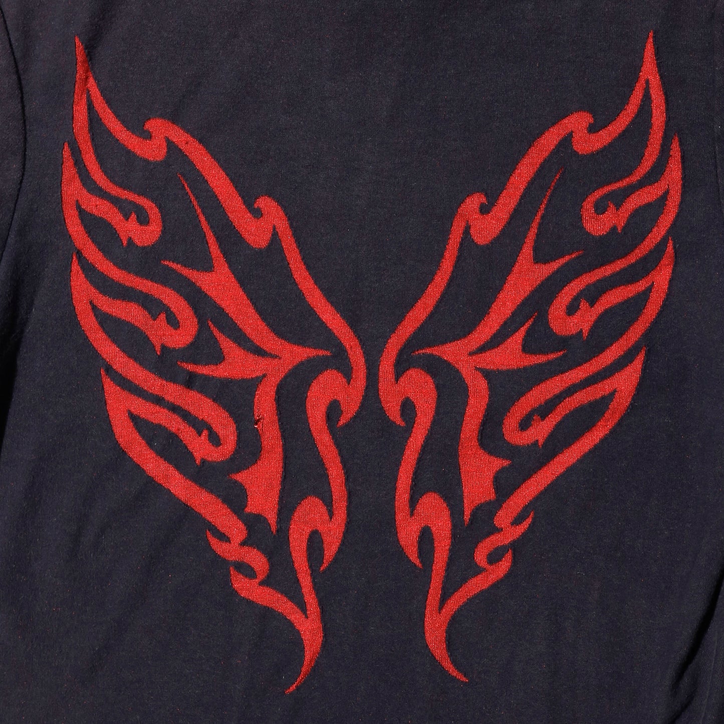 vintage 00's harley-davidson tribal feather t-shirt