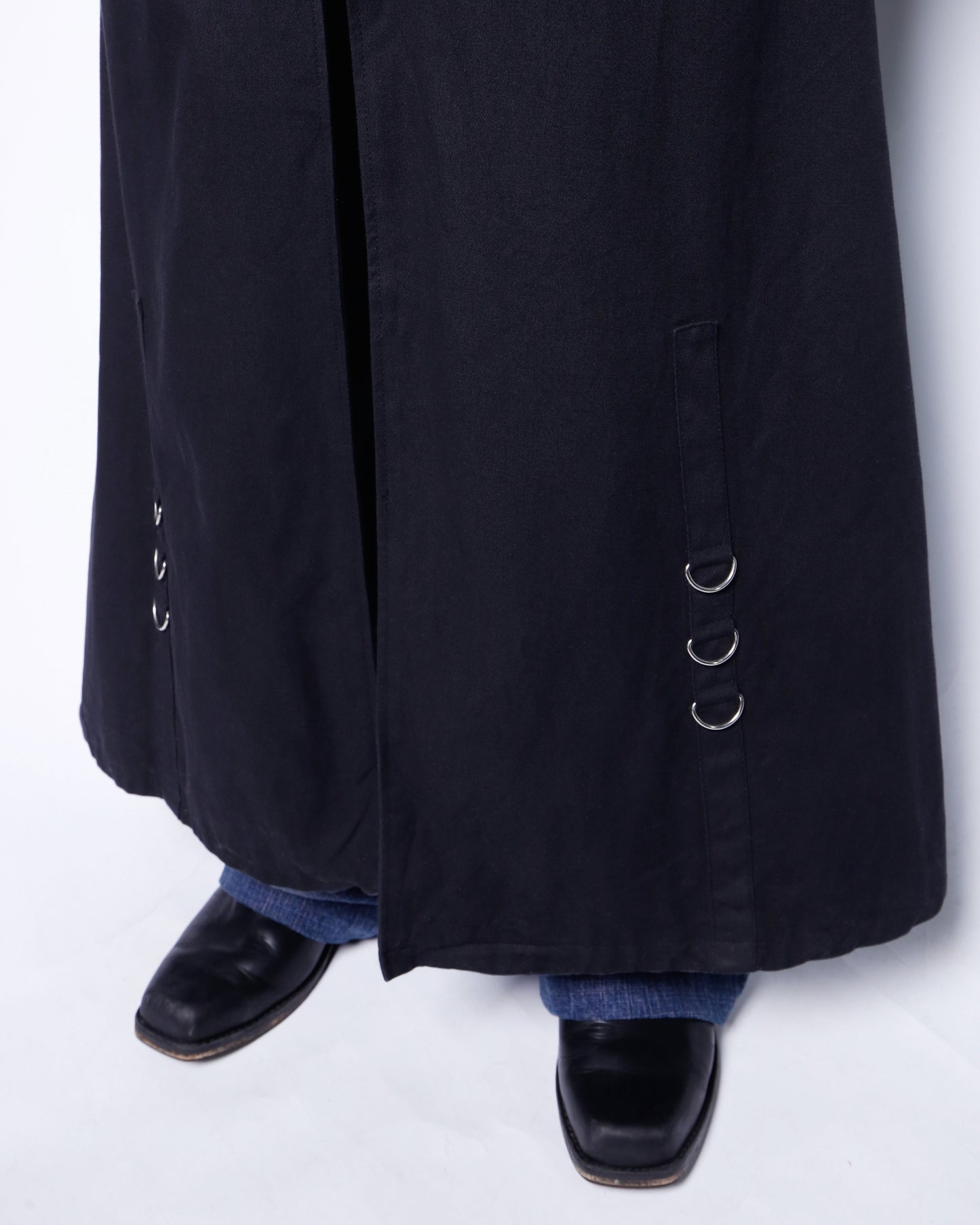 vintage super long bondage coat