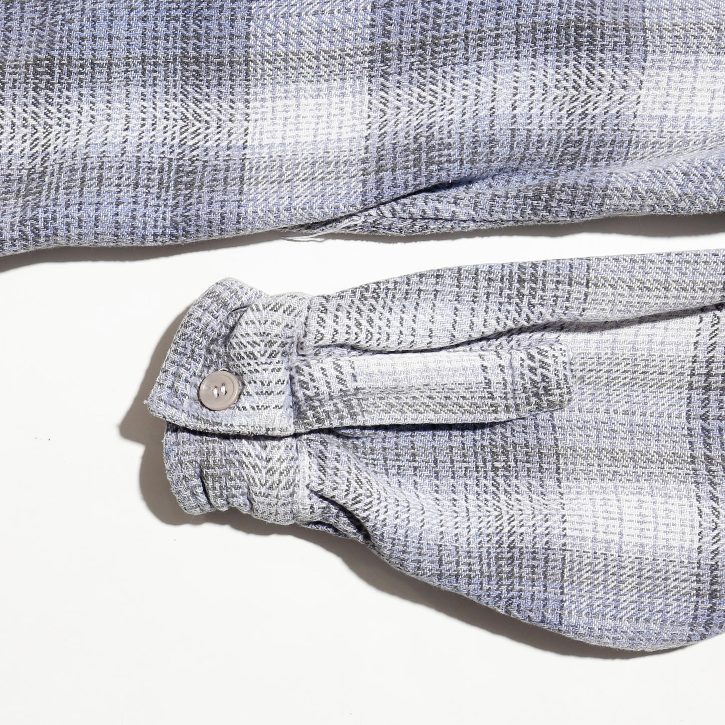 vintage heavy flannel loose check shirt