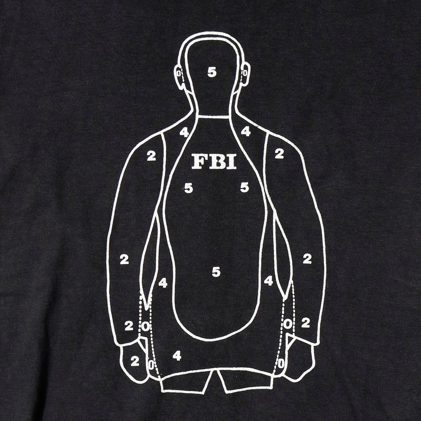 vintage 90's FBI target kids t-shirt