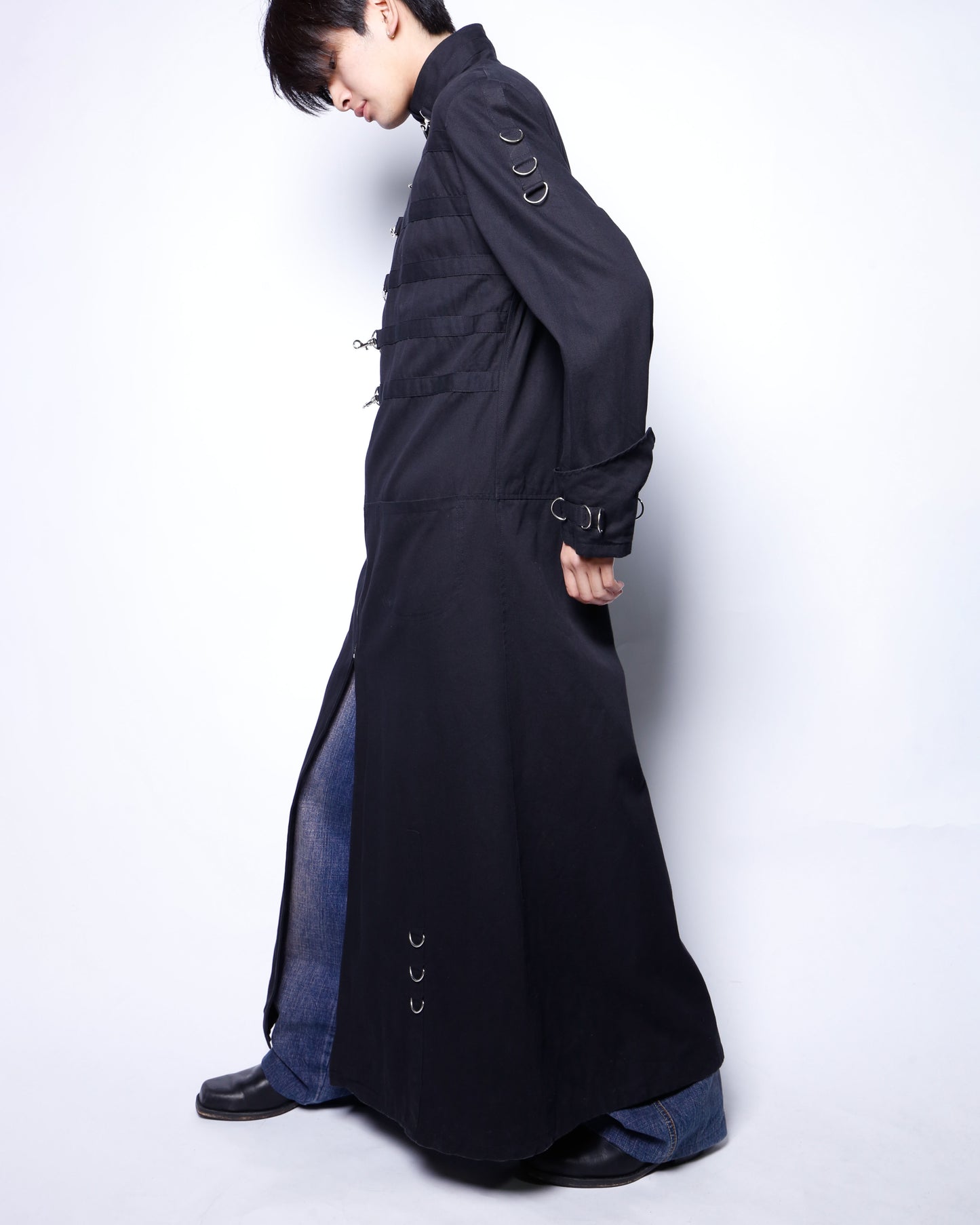vintage super long bondage coat