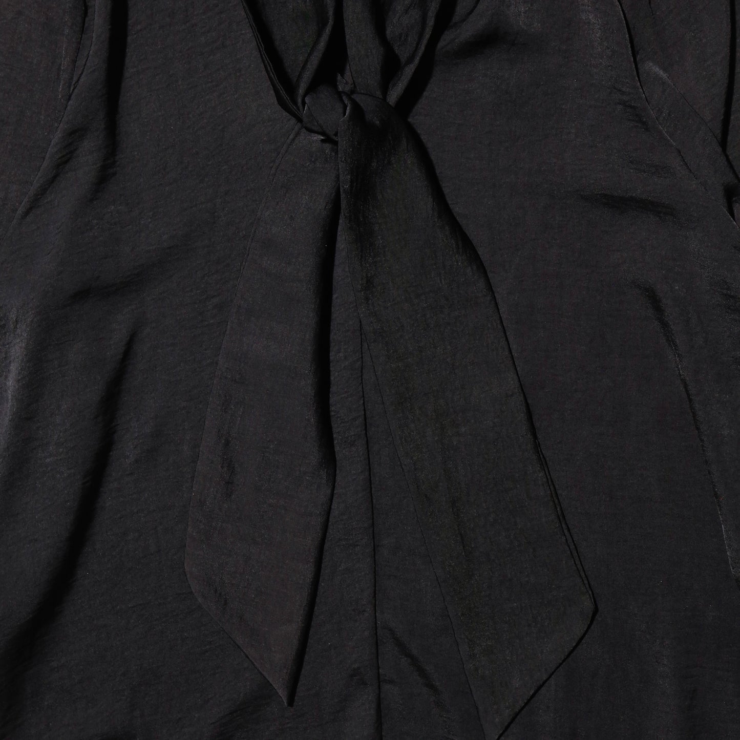 vintage bowtie drape pullover