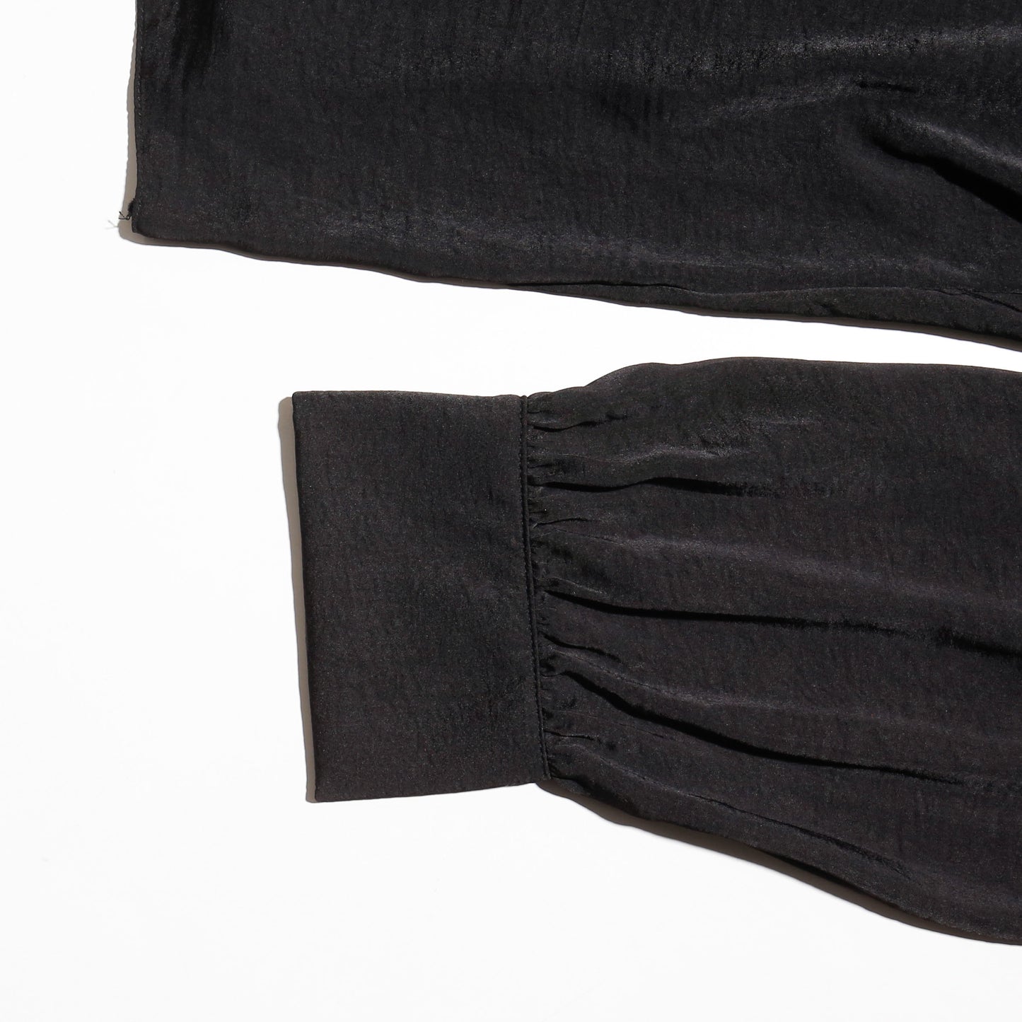 vintage bowtie drape pullover