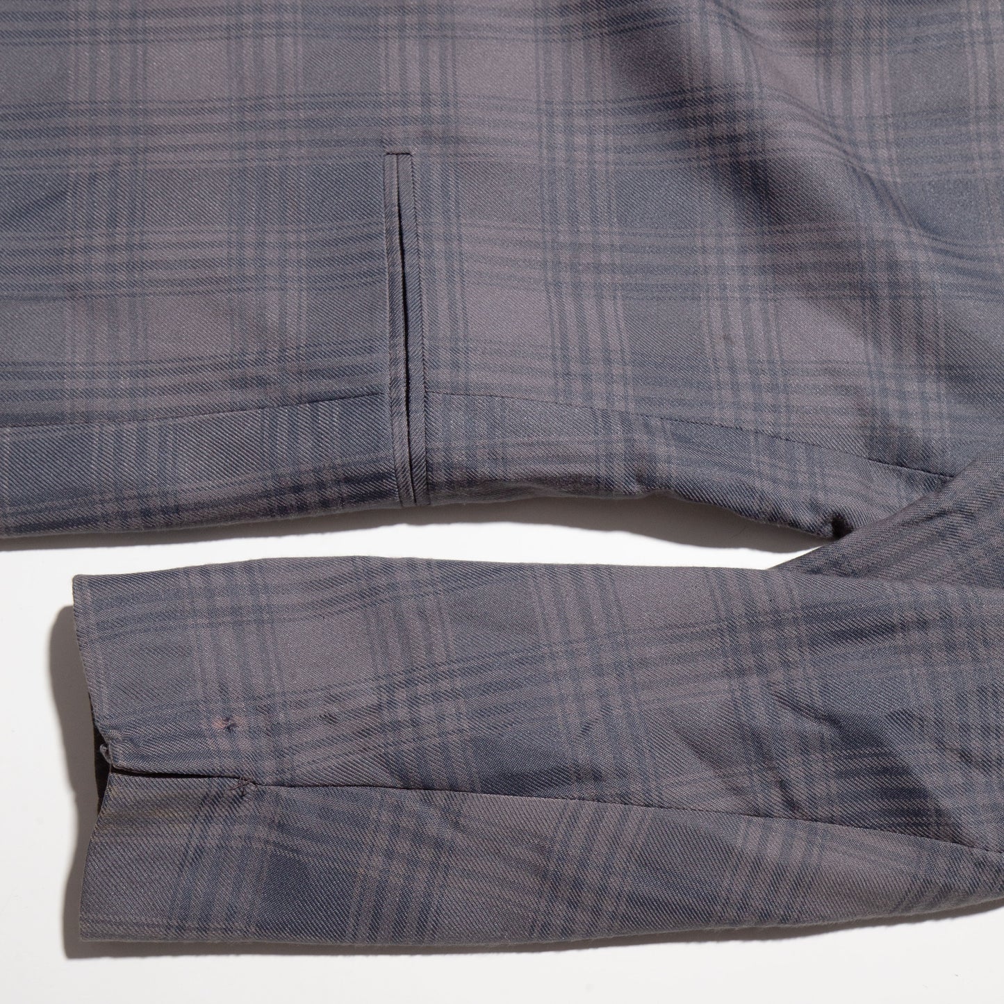 vintage check zoot set up