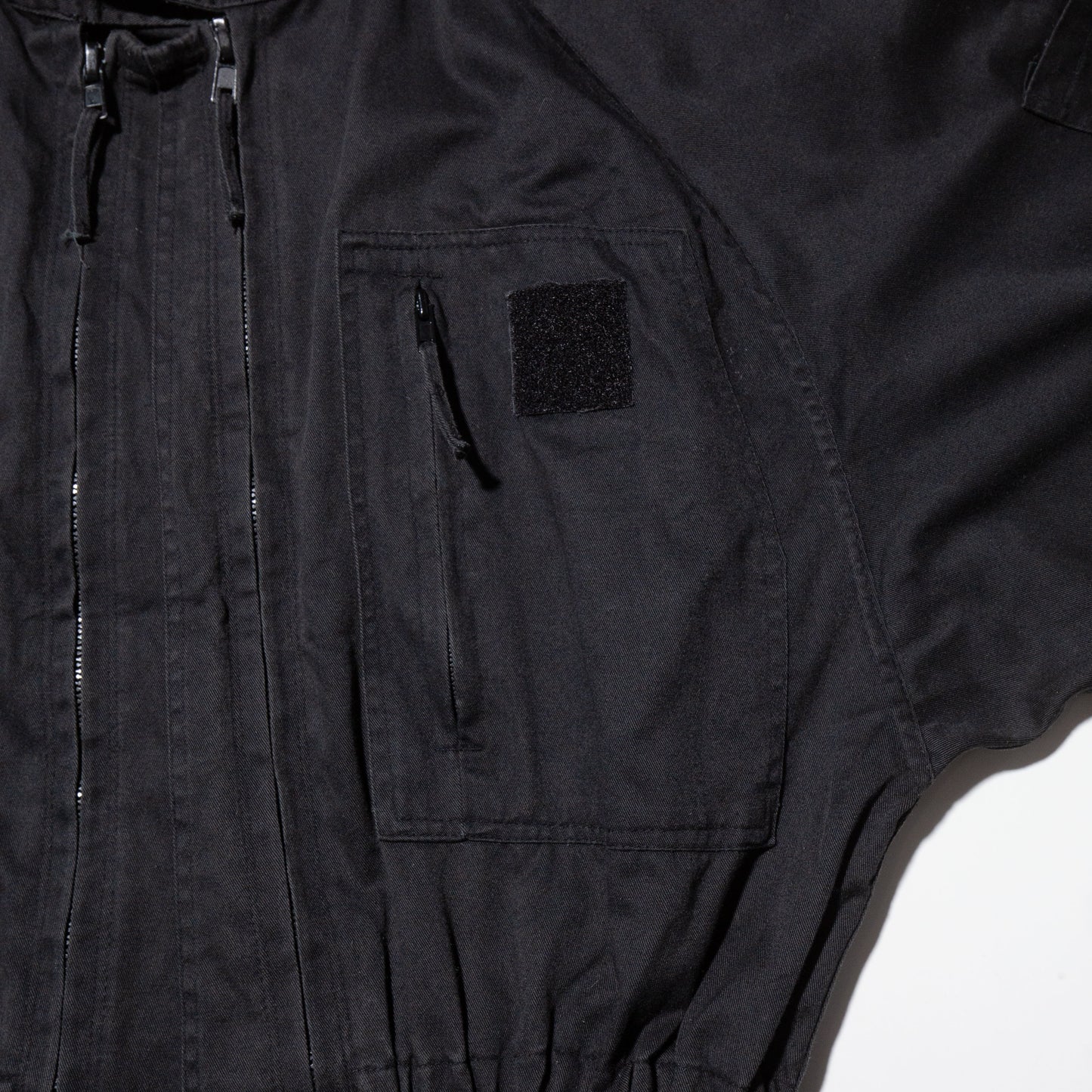 vintage dual zip parachute jump suit