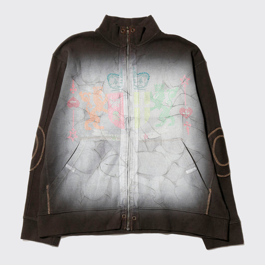 vintage 00's coat of arms cult track jacket