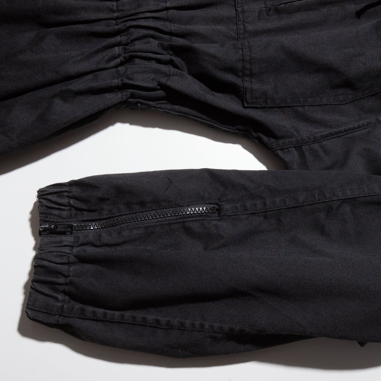 vintage dual zip parachute jump suit