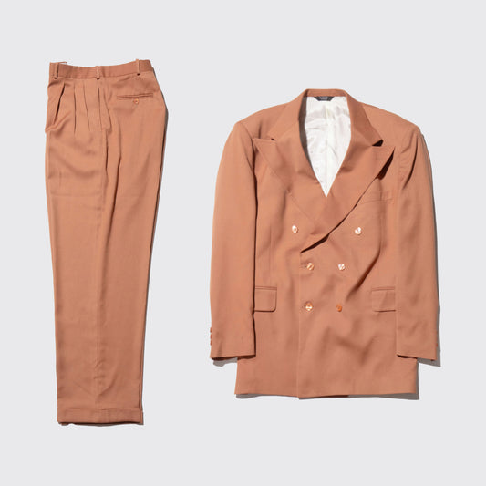 vintage 80's barry double breasted set up