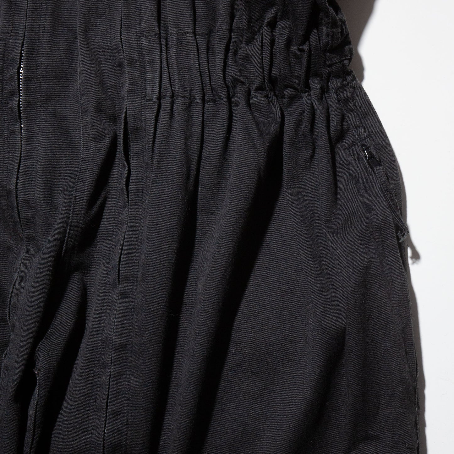 vintage dual zip parachute jump suit