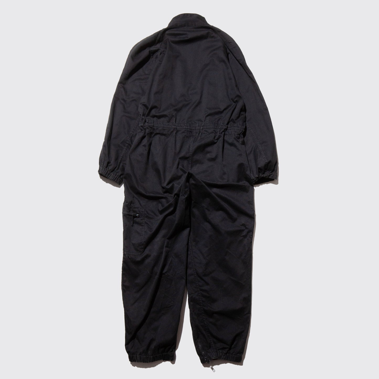 vintage dual zip parachute jump suit