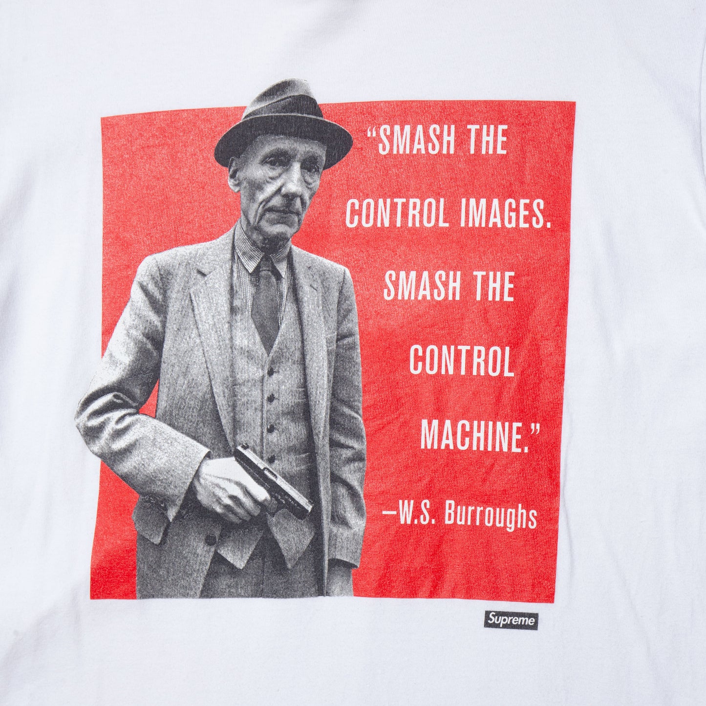 Supreme W.S.Burroughs ss16 t-shirt