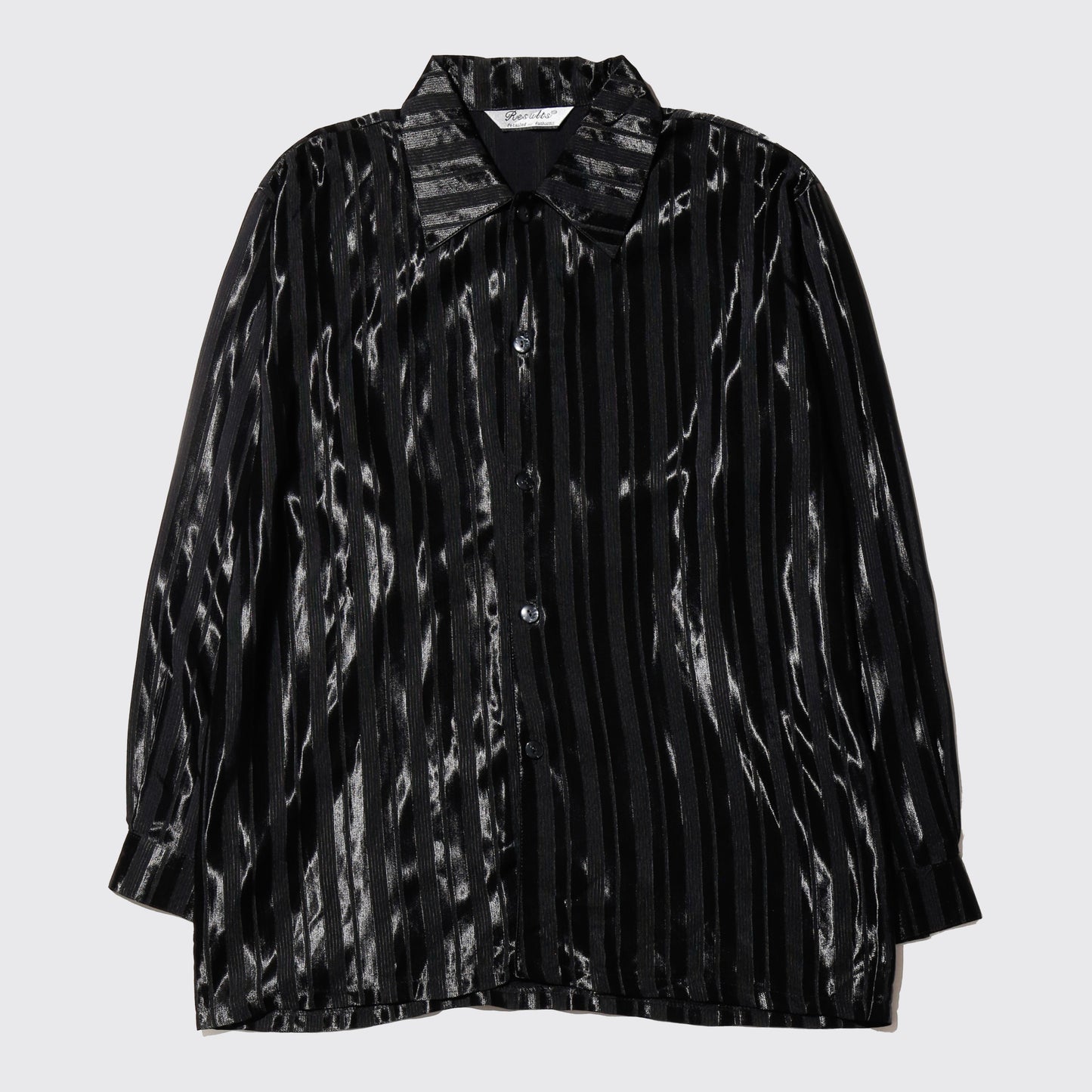 vintage stripe satin shirt