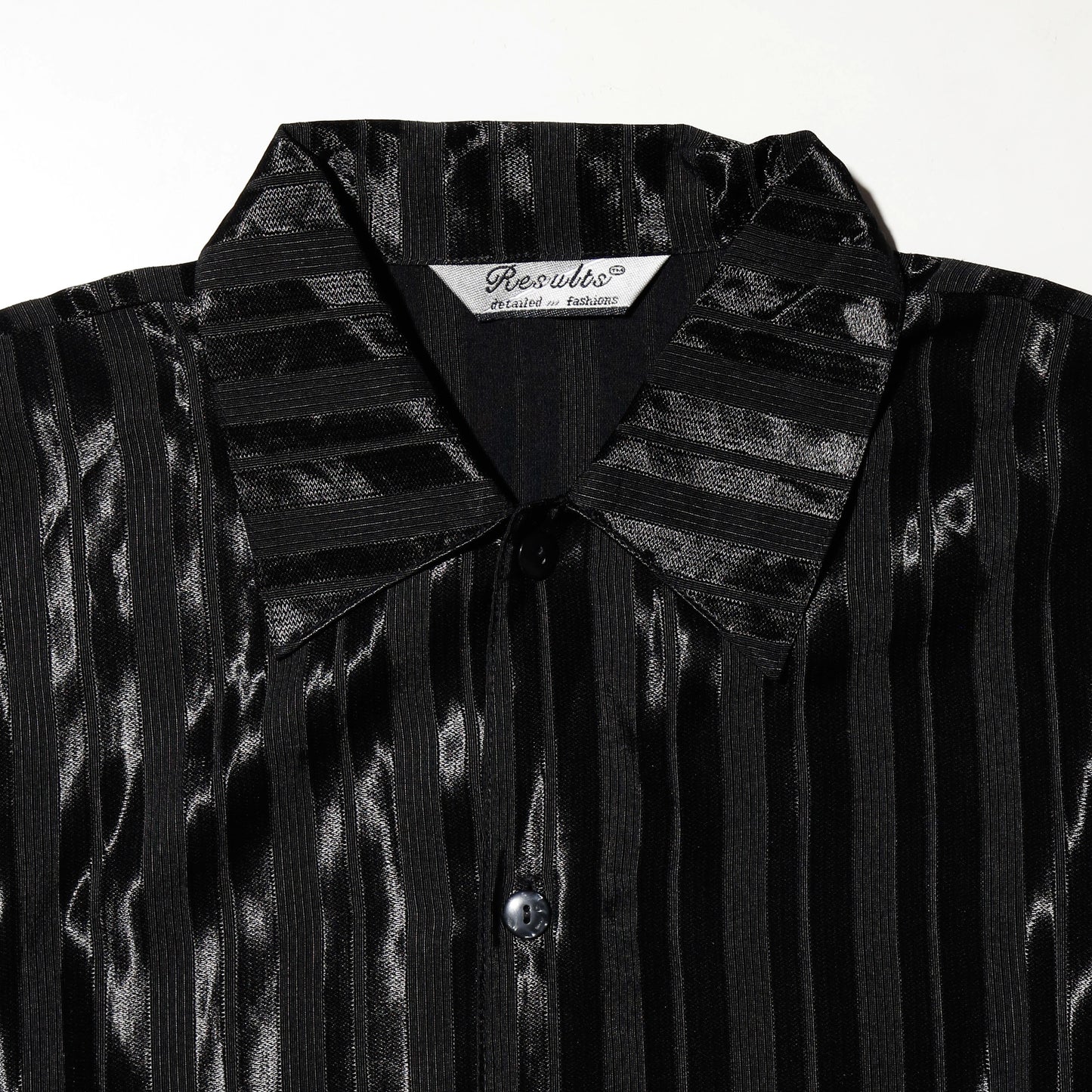 vintage stripe satin shirt