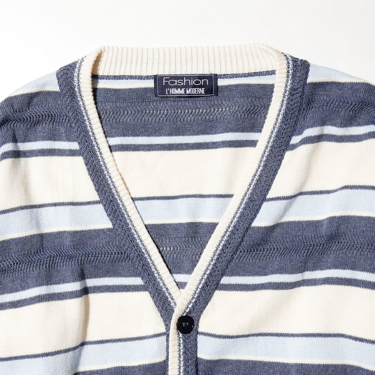 vintage border summer knit cardigan