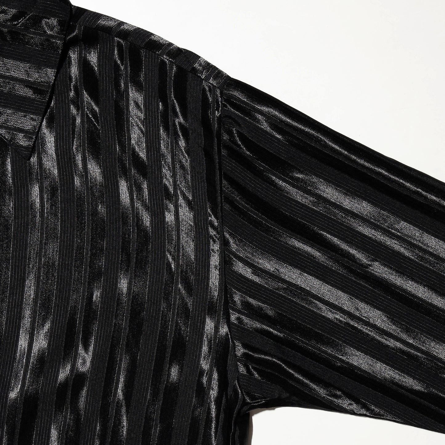 vintage stripe satin shirt