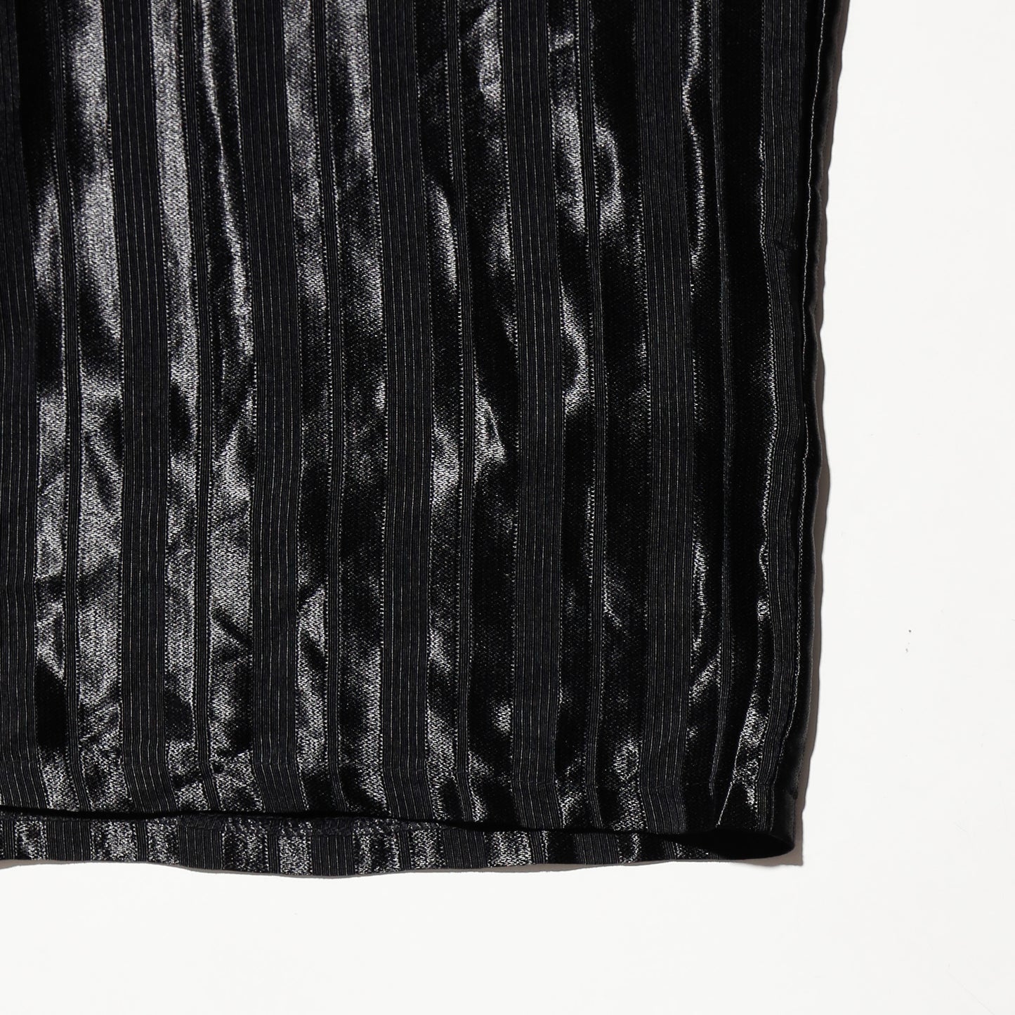 vintage stripe satin shirt