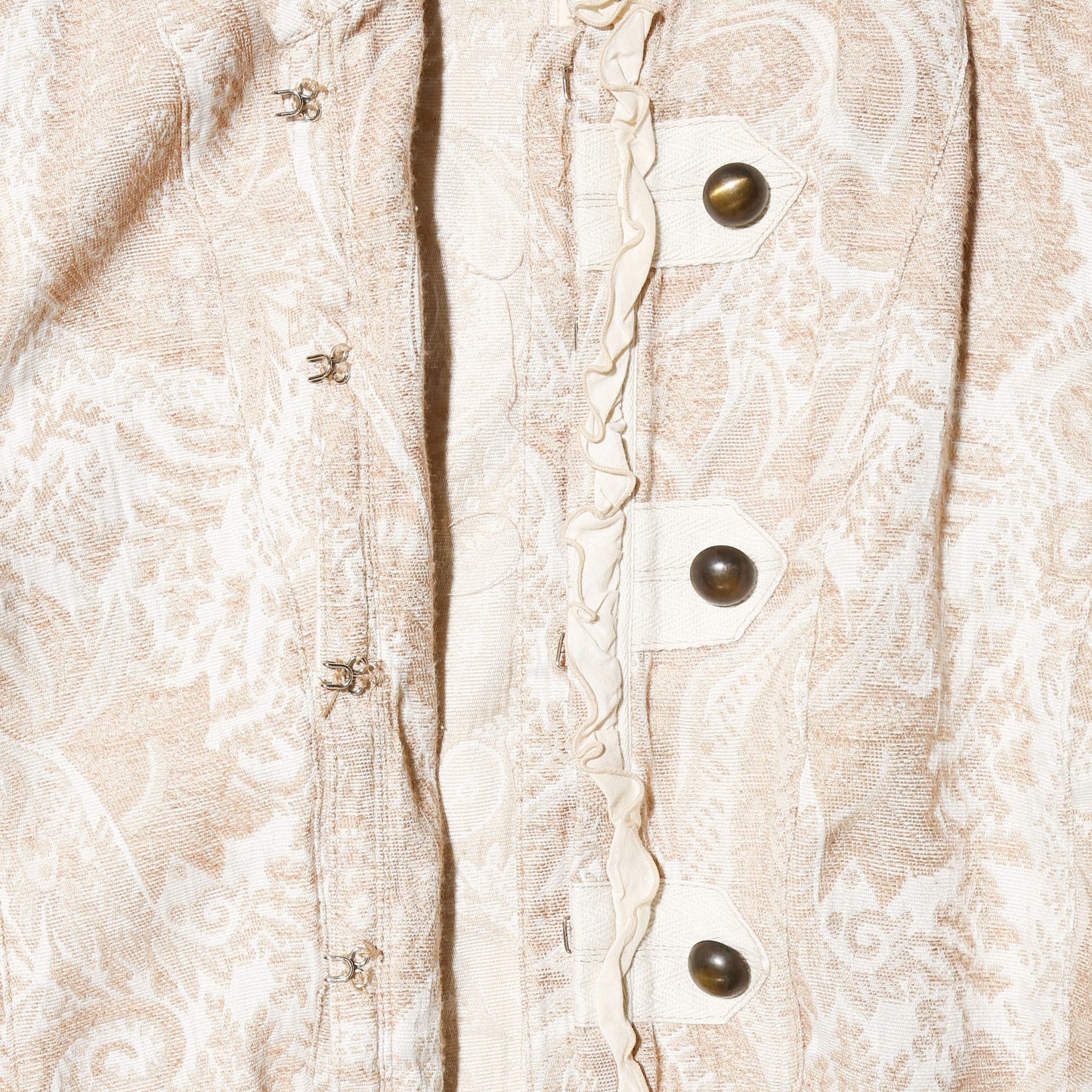 vintage jacquard napoleon jacket