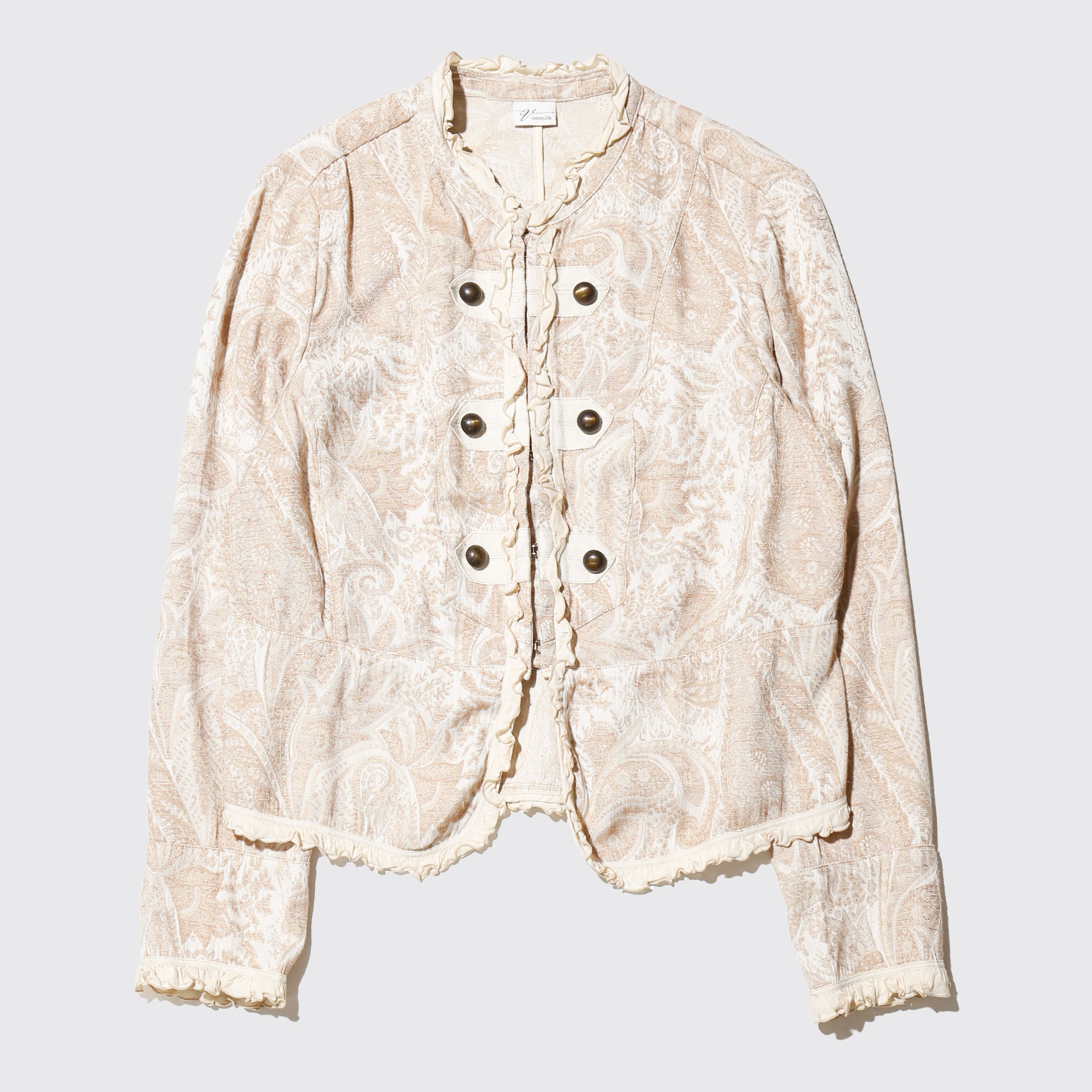 vintage jacquard napoleon jacket – NOILL