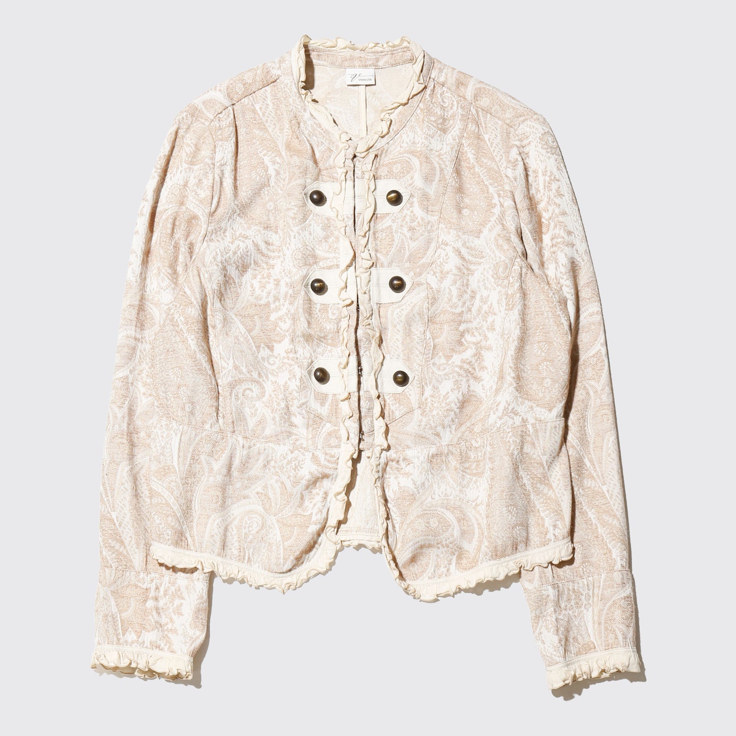 vintage jacquard napoleon jacket