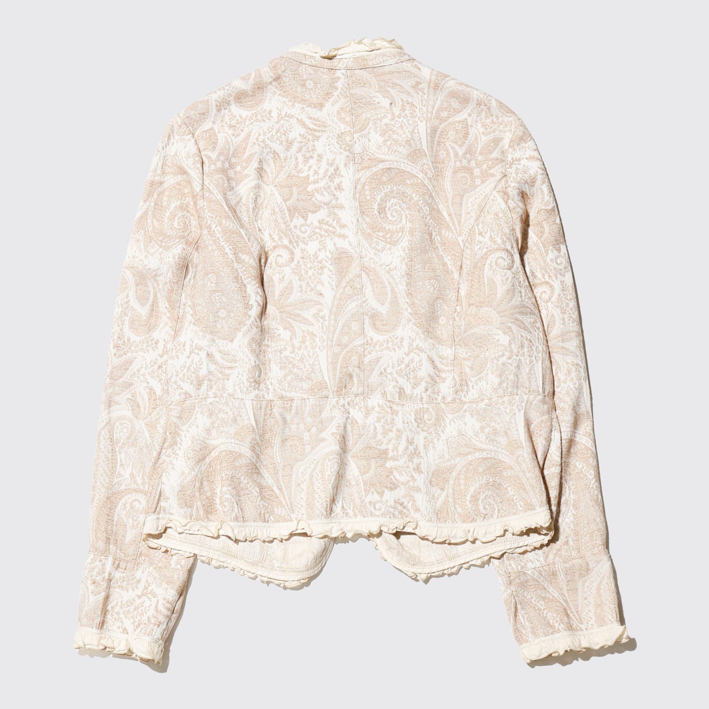 vintage jacquard napoleon jacket