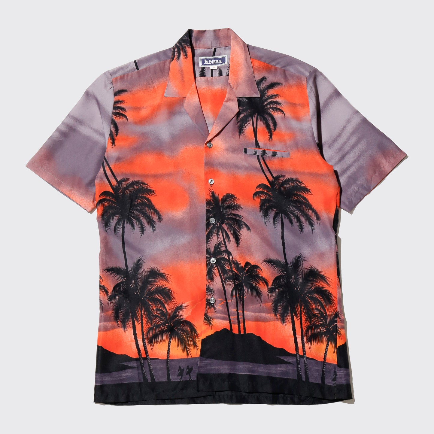 vintage palm tree h/s shirt