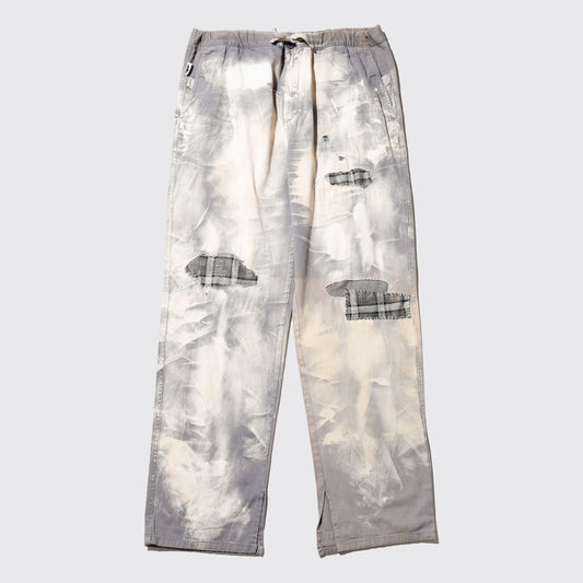 *one-off acid repaired  trousers