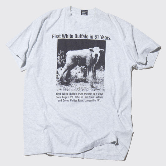 vintage 90's white buffalo t-shirt