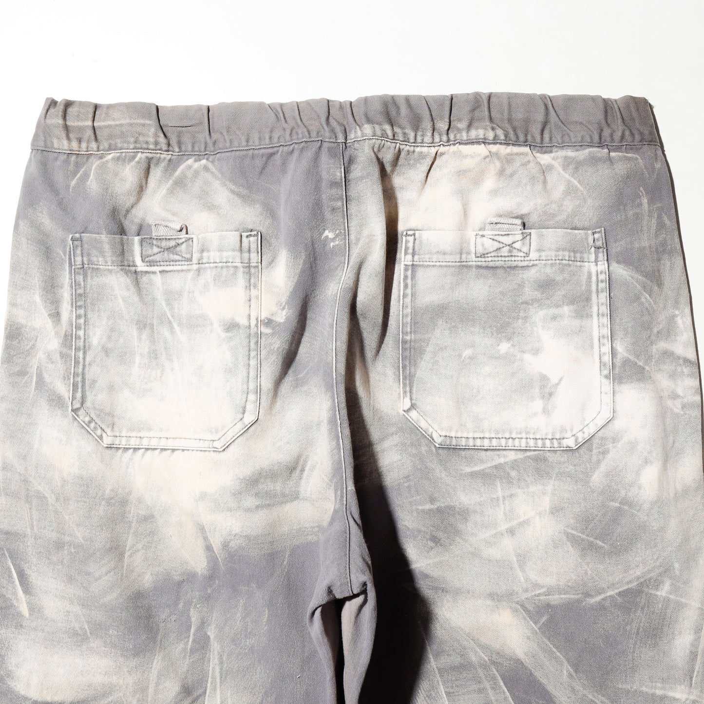 *one-off acid repaired  trousers