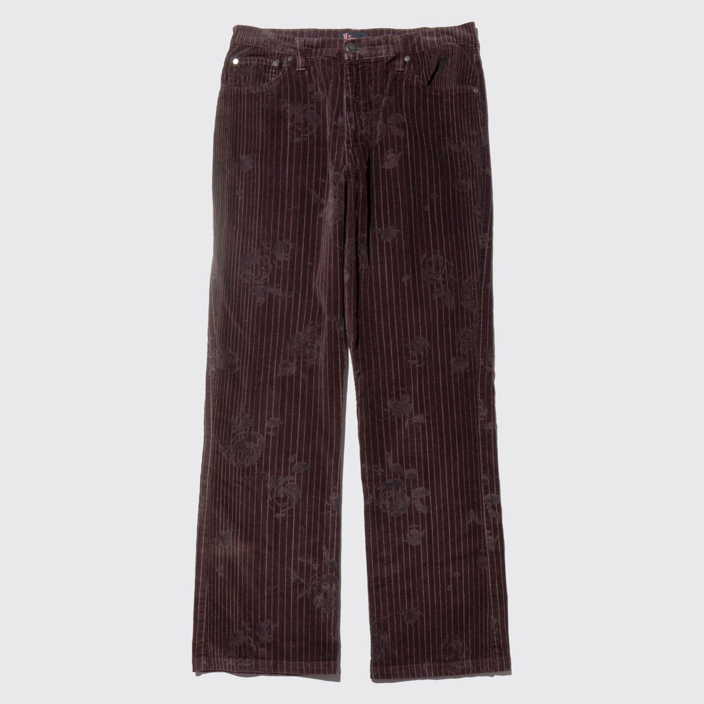 vintage rose corduroy 5p trousers