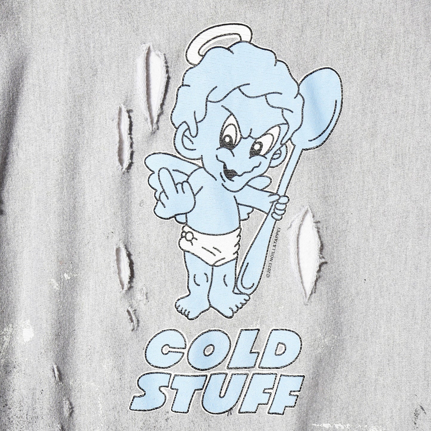 2023©︎tappei×NOILL *one-off broken sweat