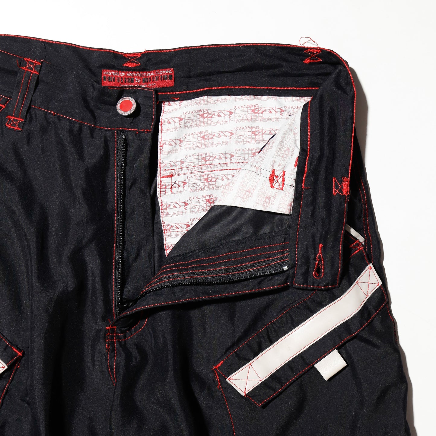 vintage 00's mac gear rave trousers