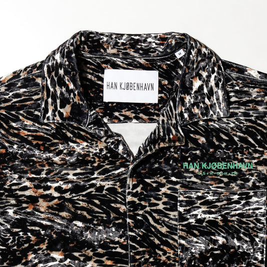 Han Kjøbenhavn leo velvet summer shirt