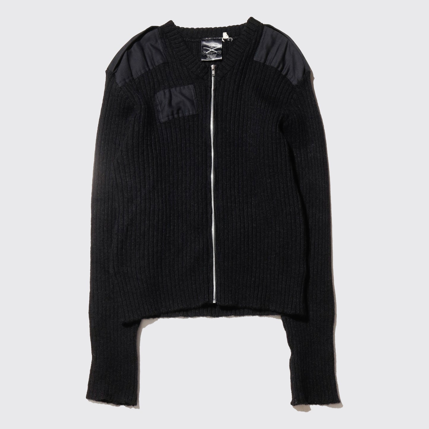 *one-off command zip cardigan