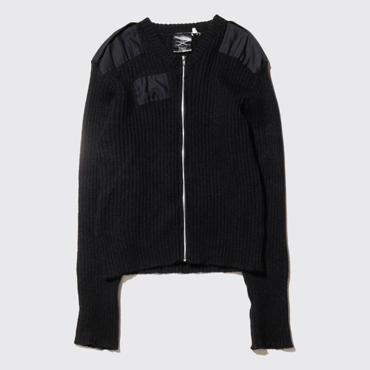 *one-off command zip cardigan