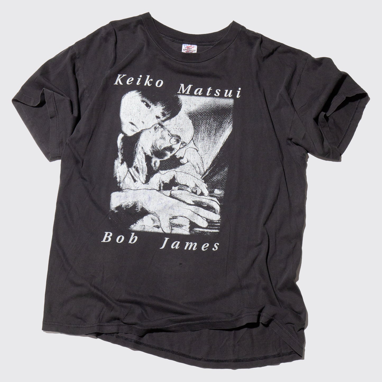 vintage keiko matsui bob james t-shirt