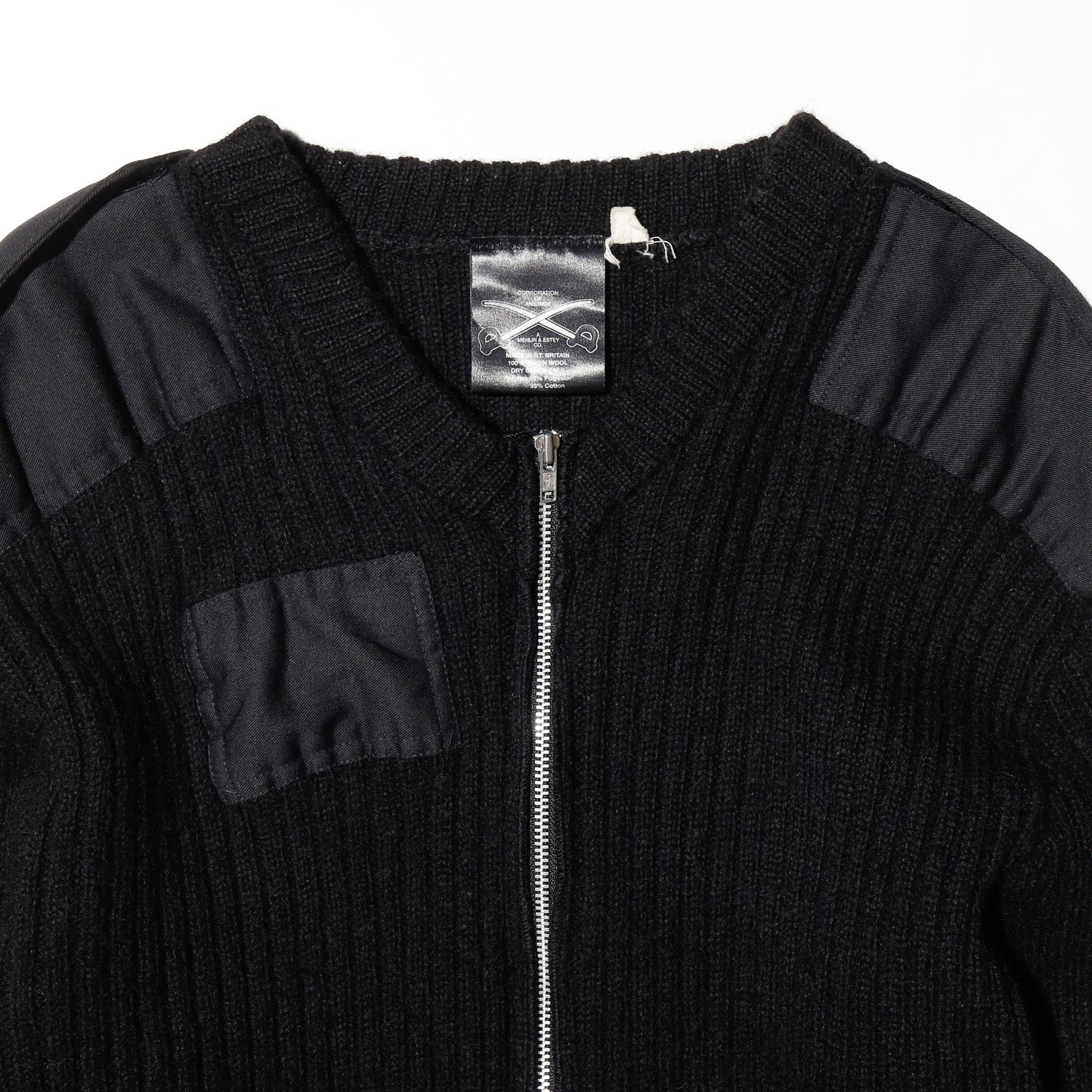 *one-off command zip cardigan