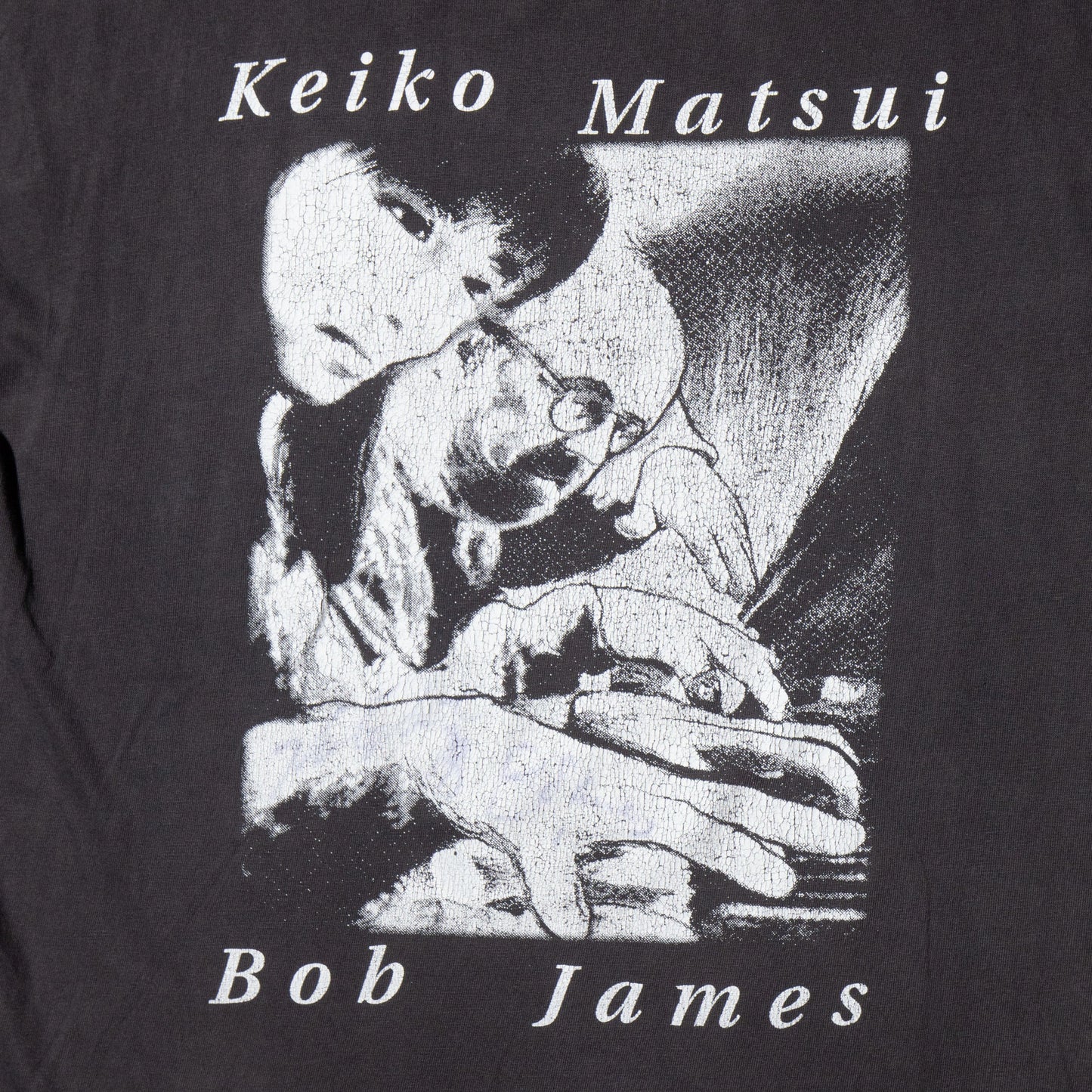 vintage keiko matsui bob james t-shirt