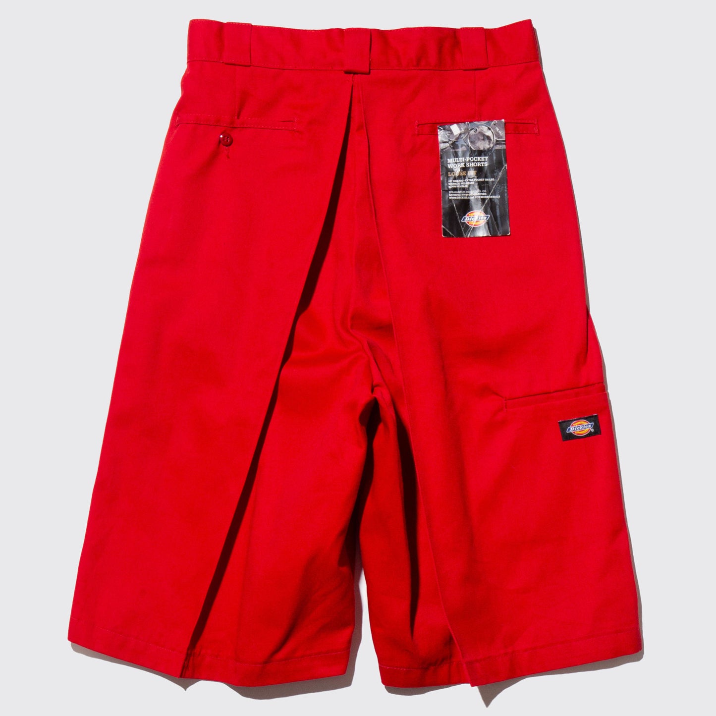 vintage Dickies chicano tuck cropped shorts, dead stock