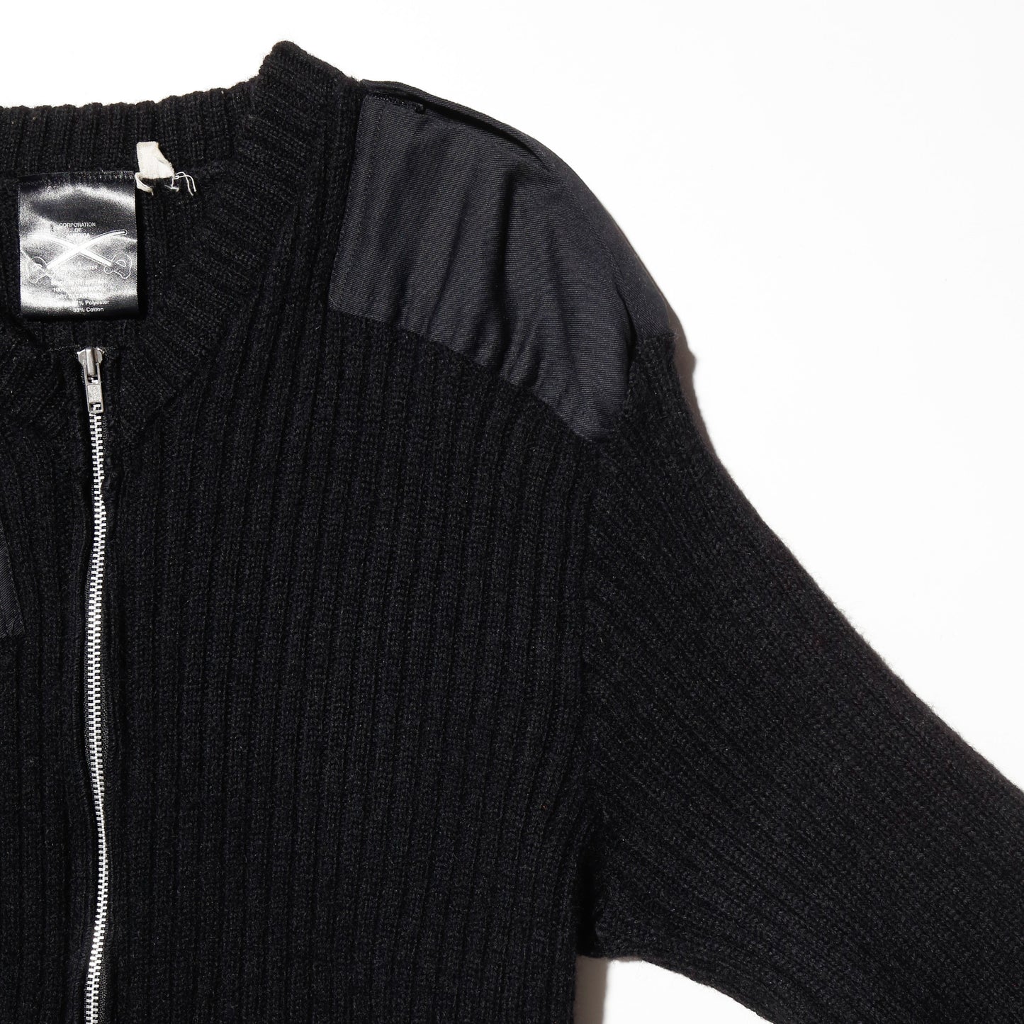 *one-off command zip cardigan