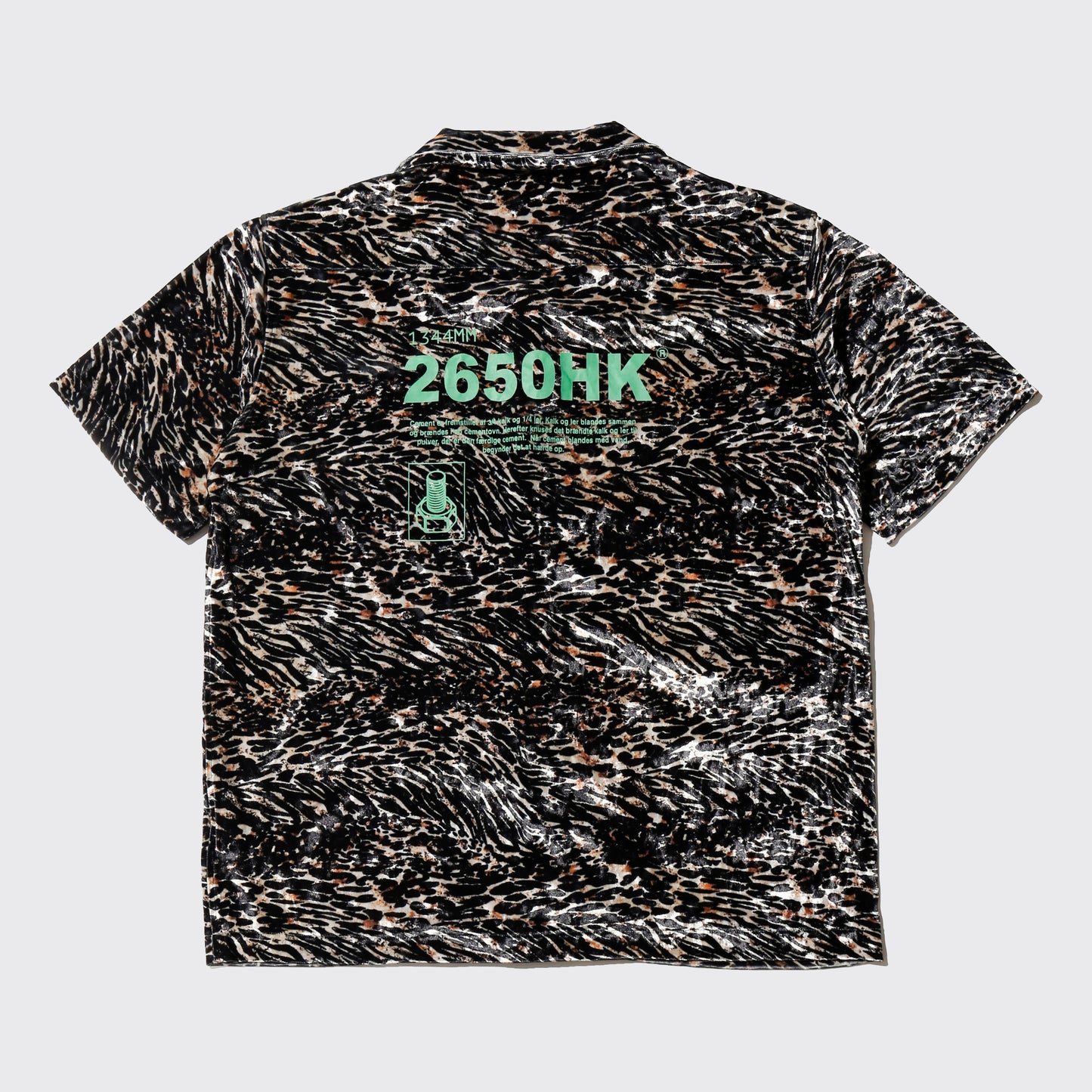 Han Kjøbenhavn leo velvet summer shirt
