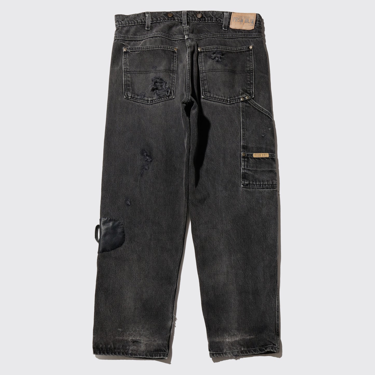 *one-off repaired double knee painter jeans